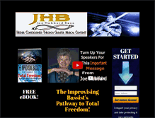 Tablet Screenshot of joehubbardbass.com
